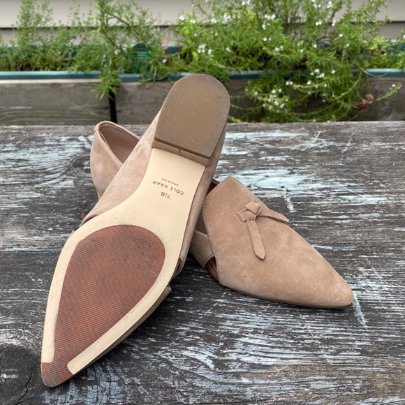 Cole Haan Suede Viola Skimmer Loafers - Picture 6 of 8